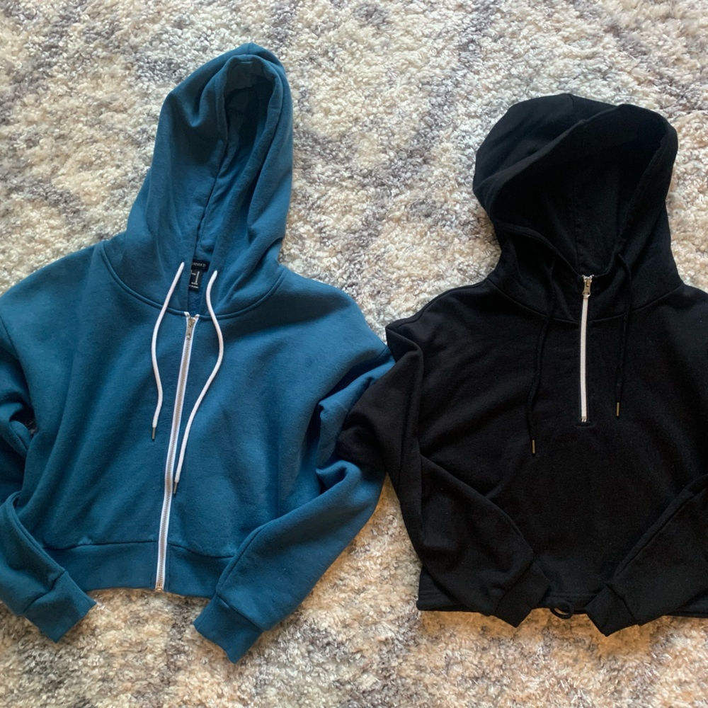Woman’s - Forever 21 - Hoodies - Size Medium - both like new!!